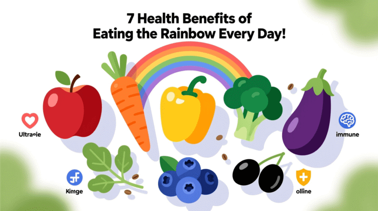 7 Health Benefits of Eating the Rainbow Every Day!